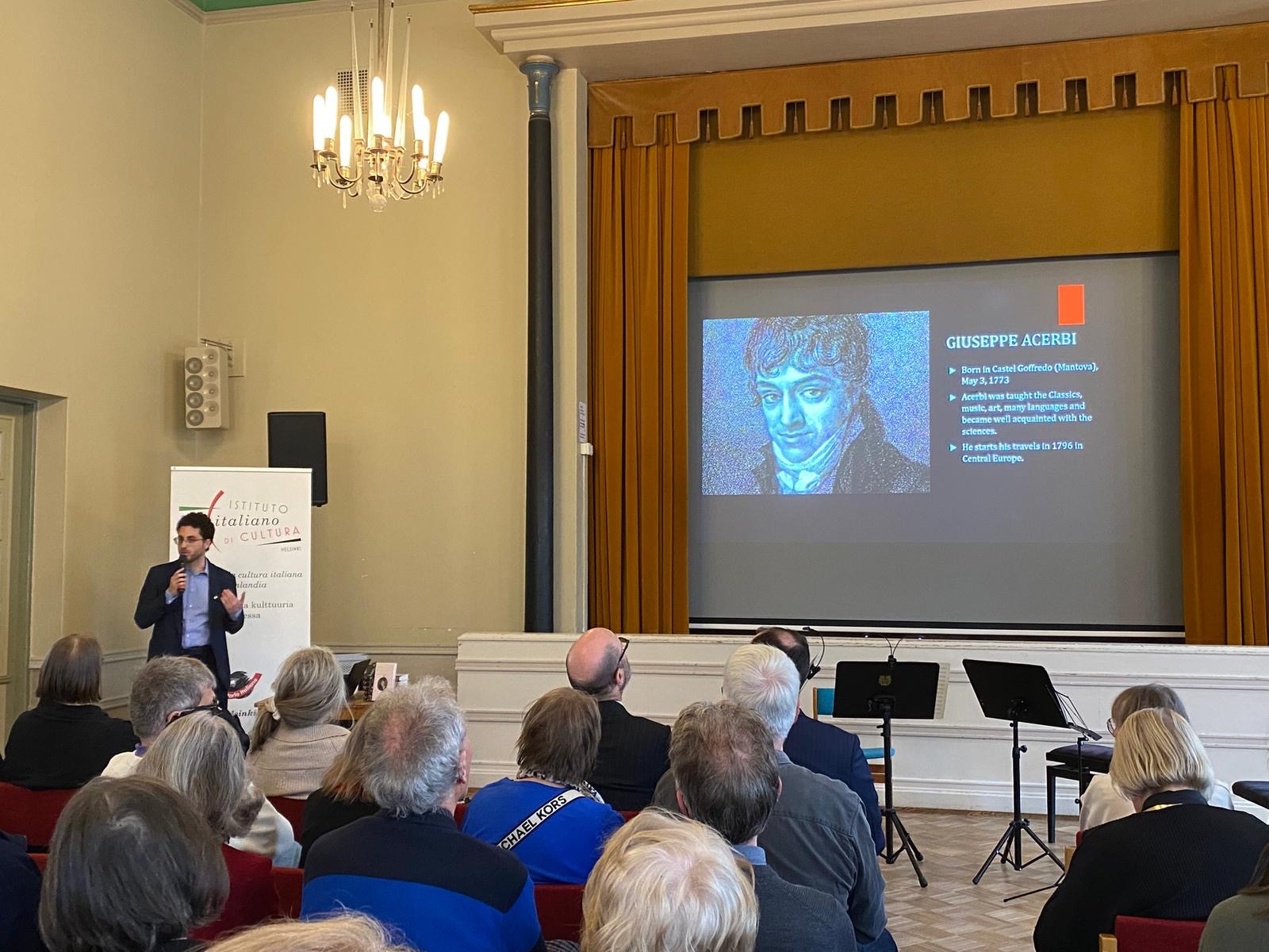 Celebrata a Helsinki la Giornata della Ricerca Italiana nel Mondo nel nome di Giuseppe Acerbi