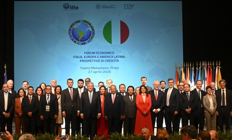 La sfida del MERCOSUR. Forum economico Italia–America Latina: Tajani a Prato per approfondire le opportunità dell’Accordo con la UE