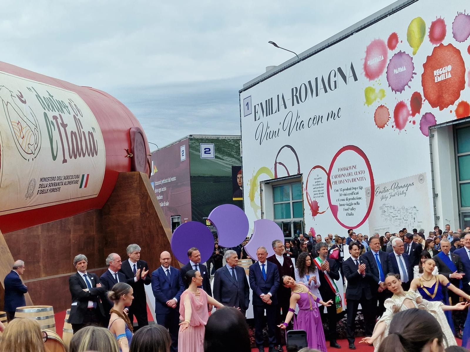 Ministro Tajani Vinitaly