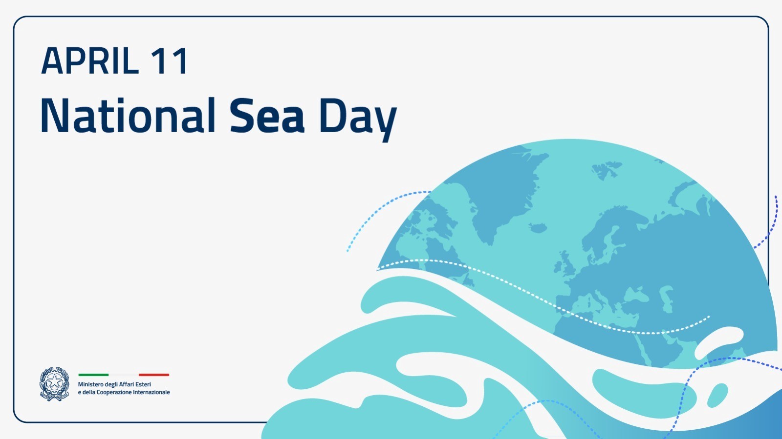 The Italian Foreign Ministry and the Diplomatic-Consular Network celebrate Sea Day