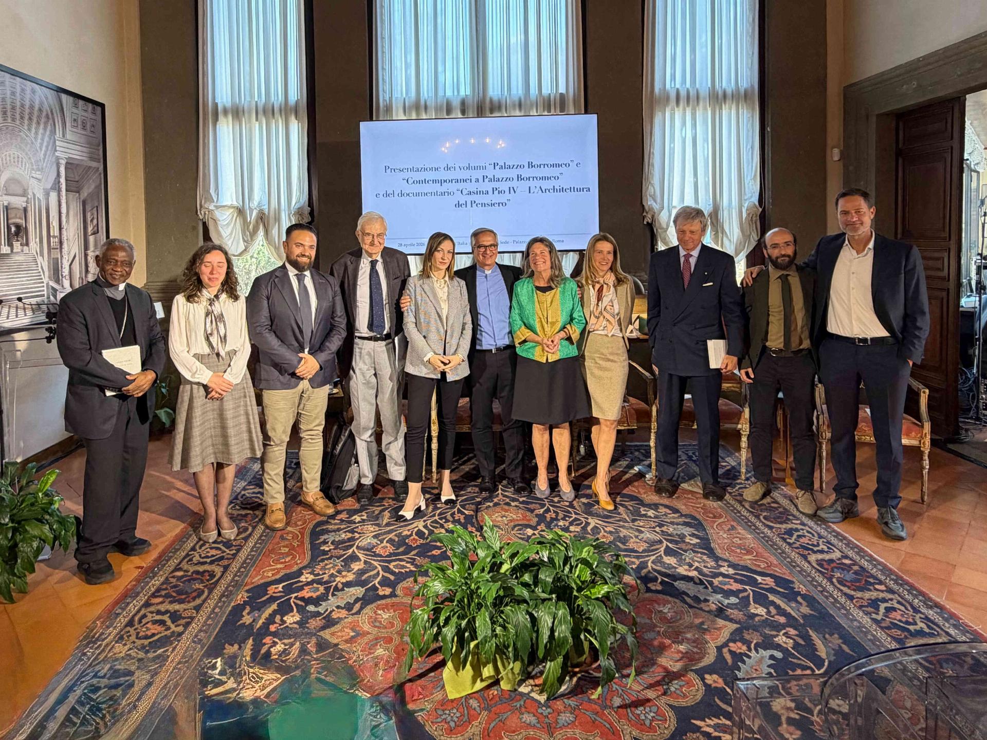 Presentazione dei volumi “Palazzo Borromeo” e “Contemporanei a Palazzo Borromeo”