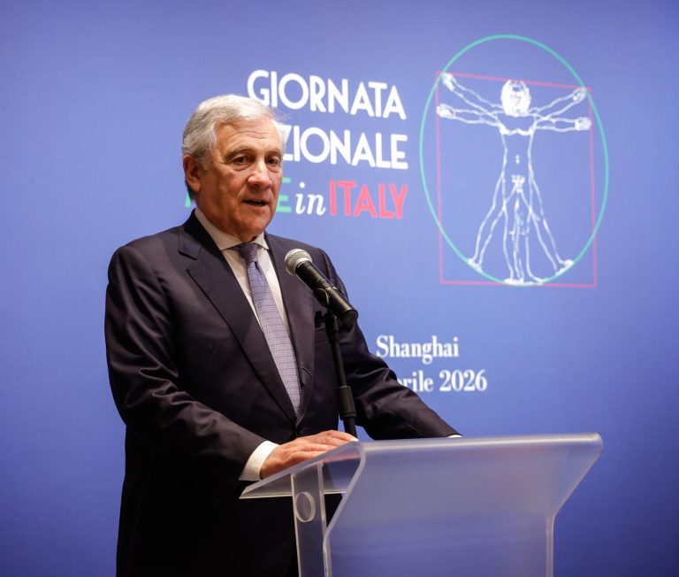 Prosegue missione di Tajani in Cina. Tappa a Shanghai per incontri con comunità imprenditoriale italiana