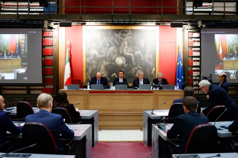 Audizione dei Ministri Antonio Tajani e Guido Crosetto davanti alle Commissioni Affari Esteri e Difesa riunite di Camera e Senato