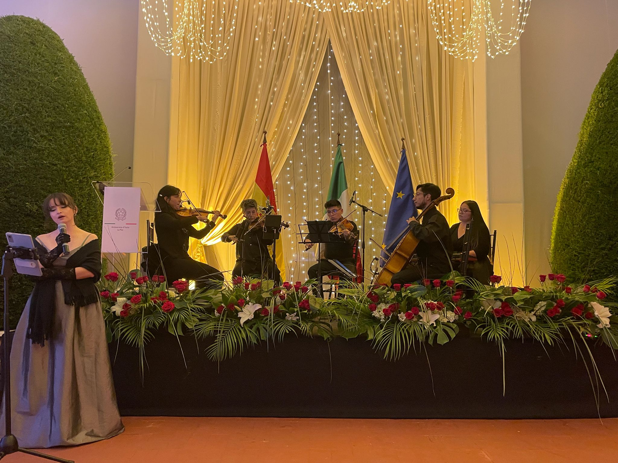 La Paz, il concerto “Serenata alla Repubblica” per celebrare il 2 giugno
