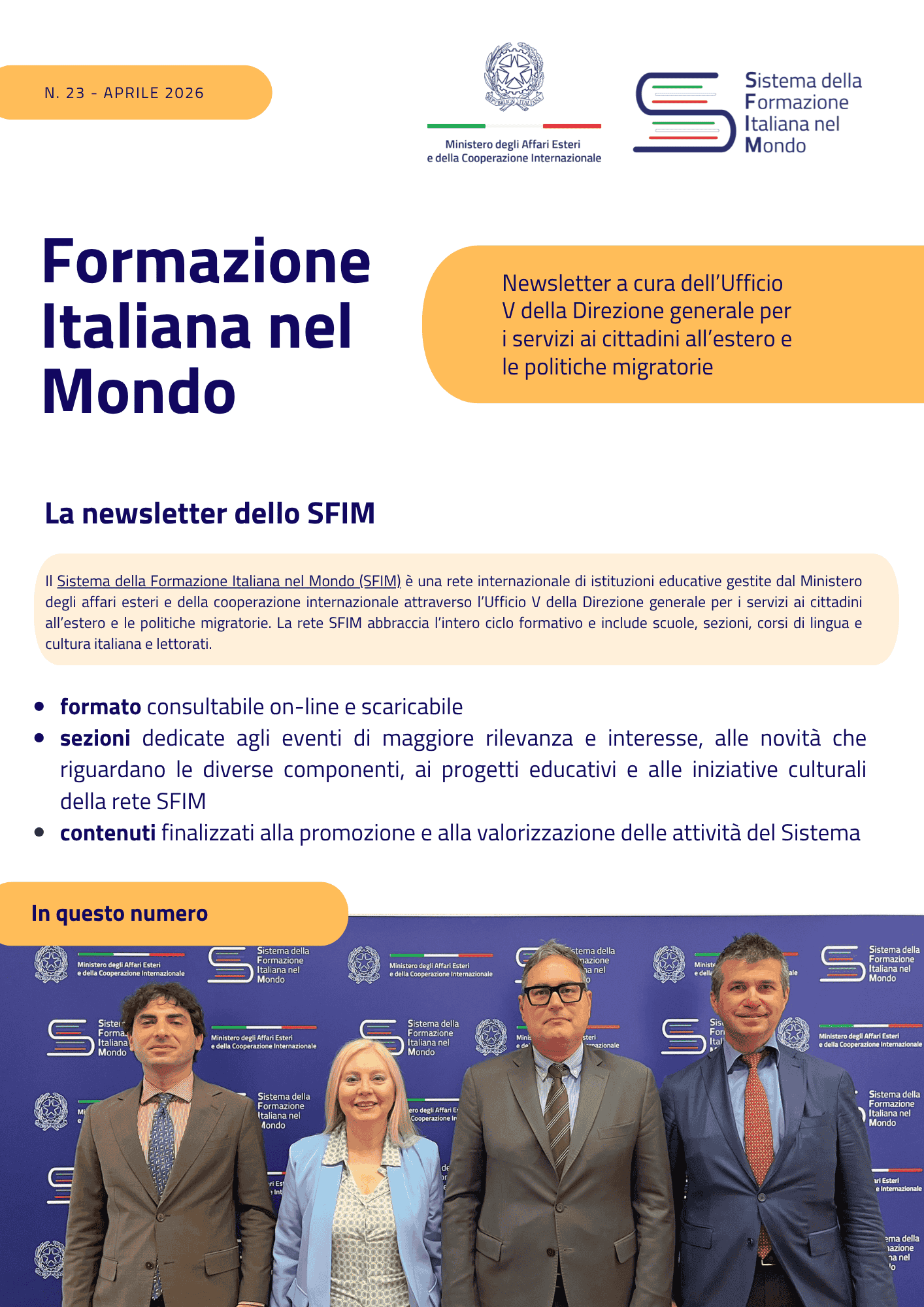 Copertina aprile 2026
