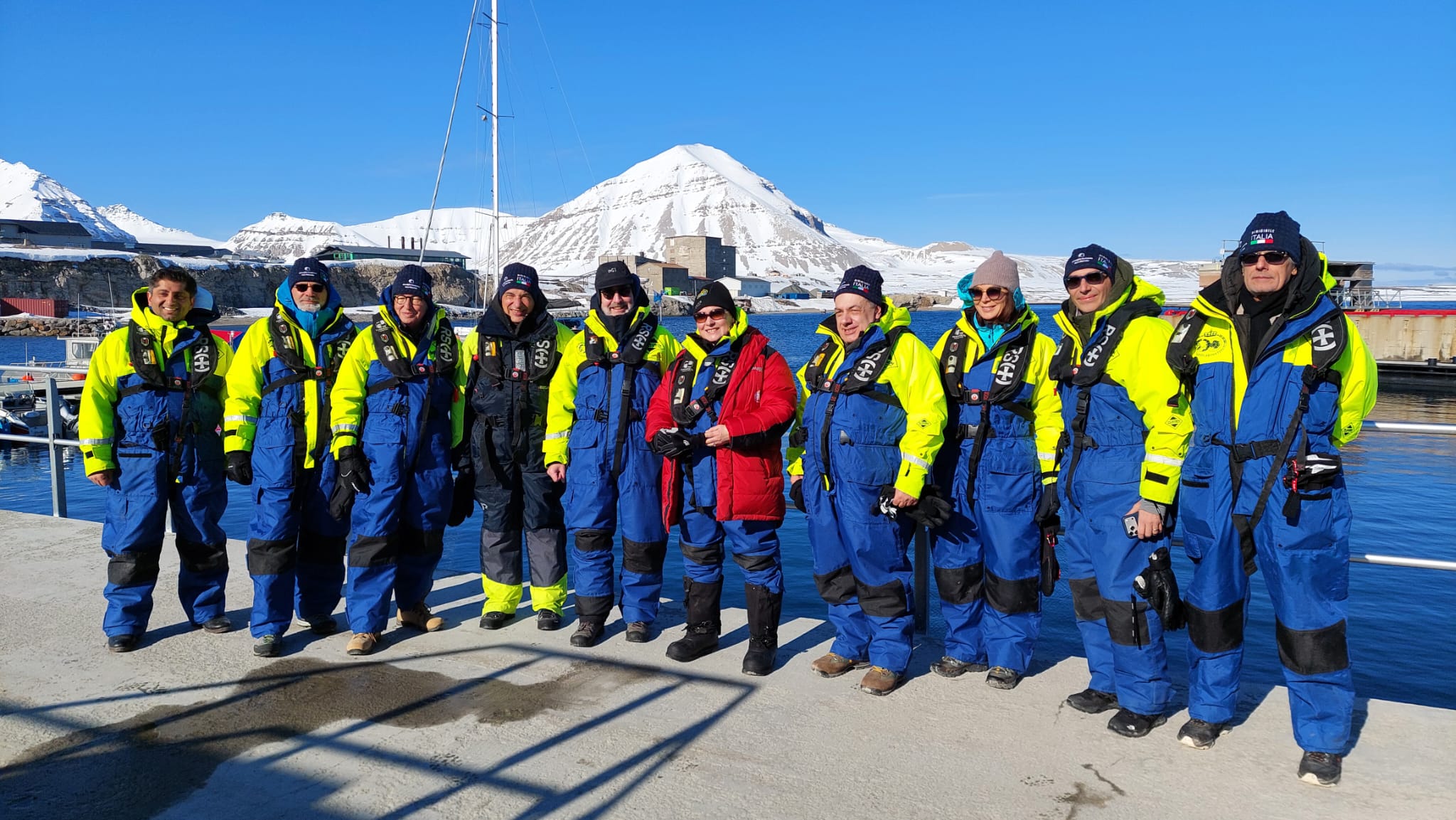 Delegazione italo-norvegese