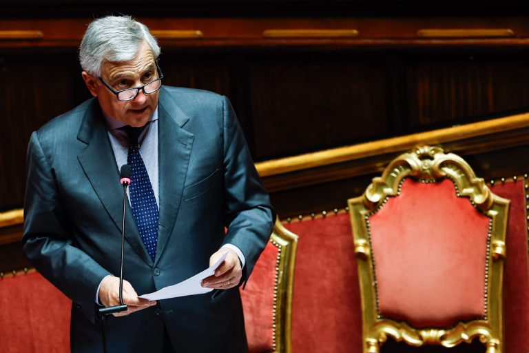 Il Ministro Antonio Tajani partecipa alla sessione di Question Time al Senato