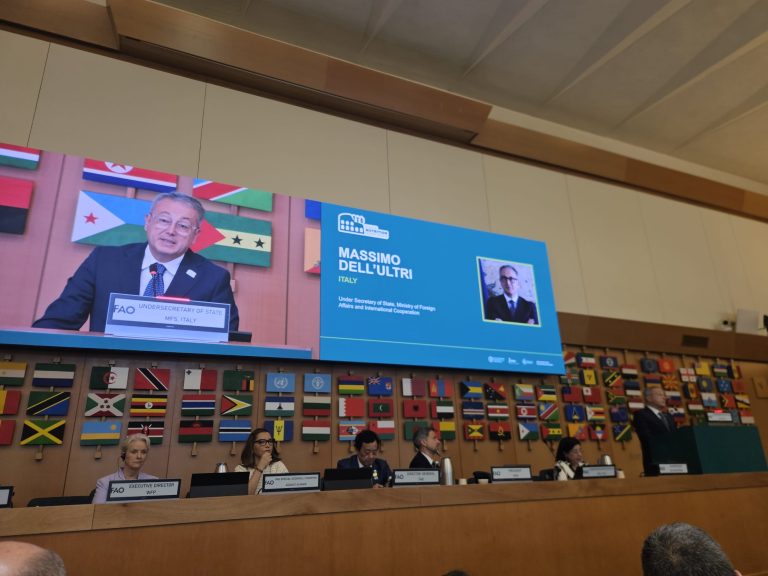 Il Sottosegretario Dell’Utri alla FAO per la Rome Nutrition Week 2026