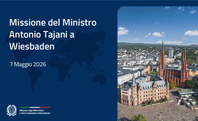 Tajani in Germania per incontri con Wadephul e Ministri Esteri PPE