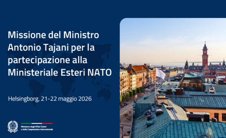 Tajani in missione in Svezia per la Riunione dei Ministri degli Esteri della NATO