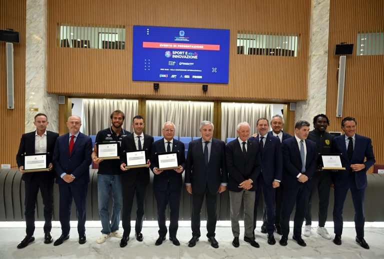 Tajani apre la Terza edizione del progetto “Sport e innovazione Made in Italy”