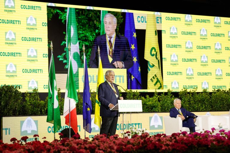 Tajani interviene all’Assemblea nazionale Coldiretti