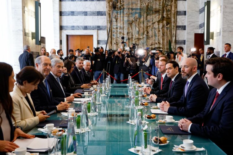 Incontro del Ministro degli Esteri Antonio Tajani con il Segretario di Stato statunitense Marco Rubio