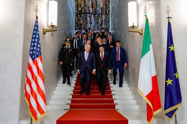 Incontro del Ministro degli Esteri Antonio Tajani con il Segretario di Stato statunitense Marco Rubio