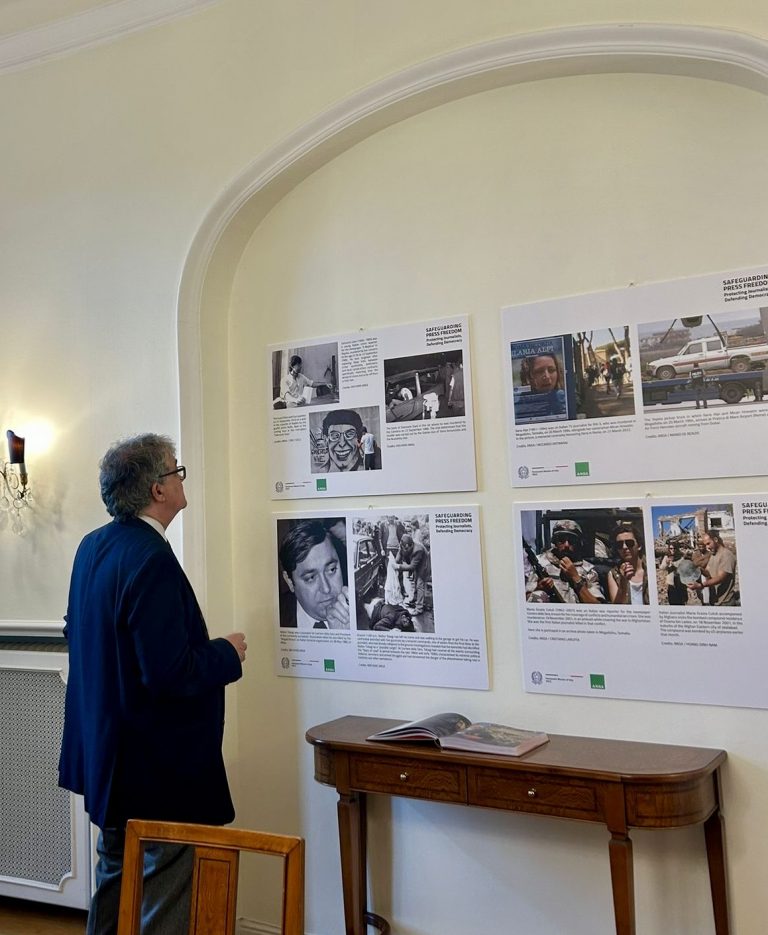 Vienna, mostra fotografica dedicata alla libertà di stampa
