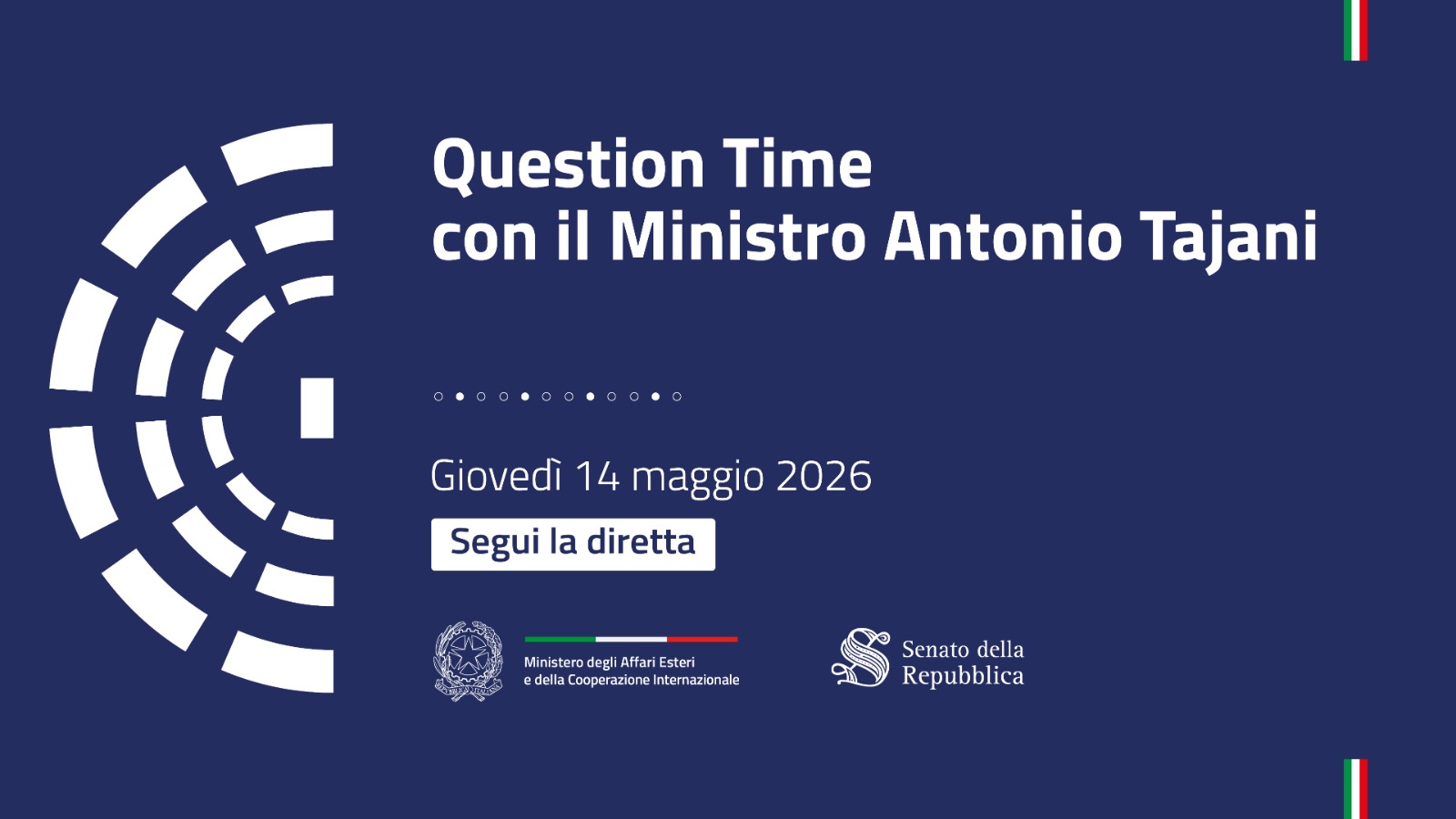 question time senato ore 15