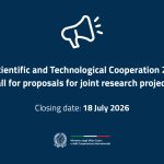 Cooperazione Scientifica e Tecnologica Italia- USA_EN