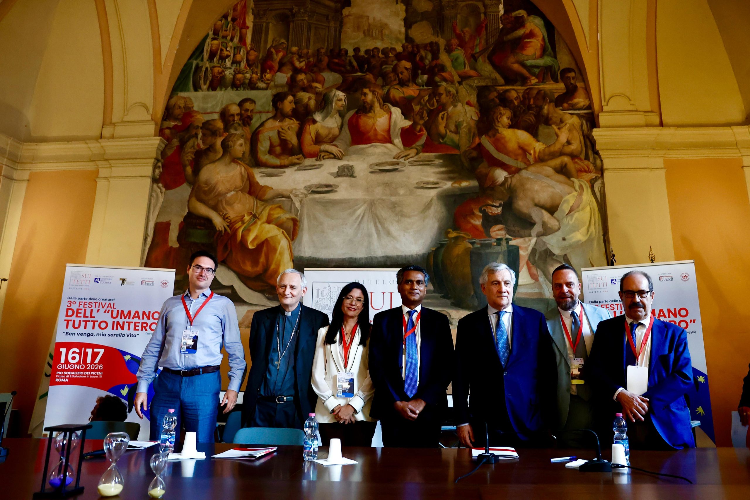 Dialogo tra Tajani – Zuppi oggi al Festival dell’“Umano Tutto Intero”