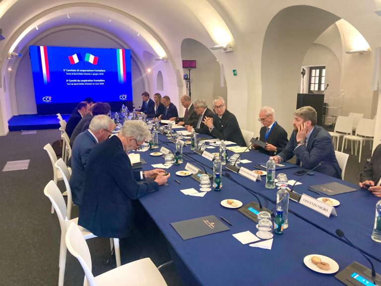 Il Ministro Tajani in Valle d’Aosta per il Comitato Frontaliero Italia-Francia e visita al Traforo del Monte Bianco
