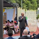 Il Segretario Generale Amb. Riccardo Guariglia alla chiusura dell’anno educativo dell’Asilo Nido Farnesina