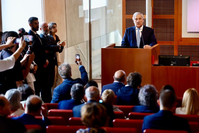 Il Ministro Antonio Tajani ha aperto l'Assemblea Generale Federvini 2026