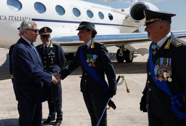 Tajani a Foggia per le celebrazioni per il 252° anniversario della Guardia di Finanza