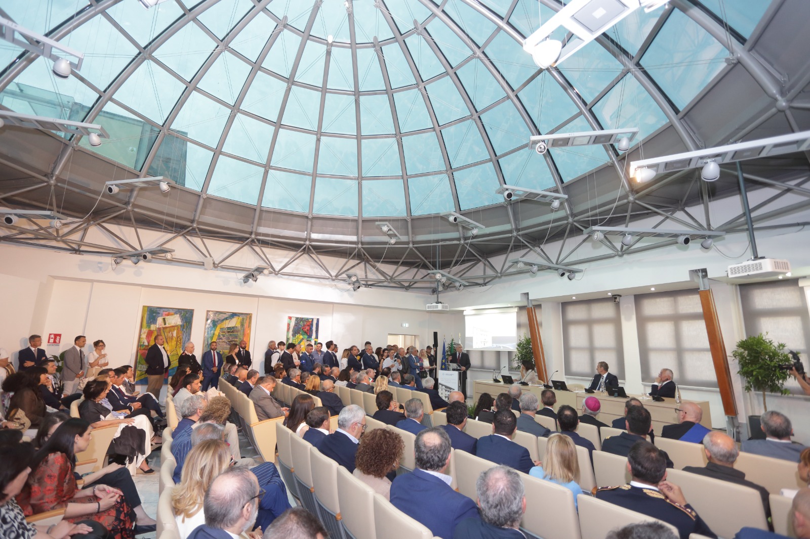 Tajani all’inaugurazione della nuova sede della Camera di Commercio di Frosinone-Latina