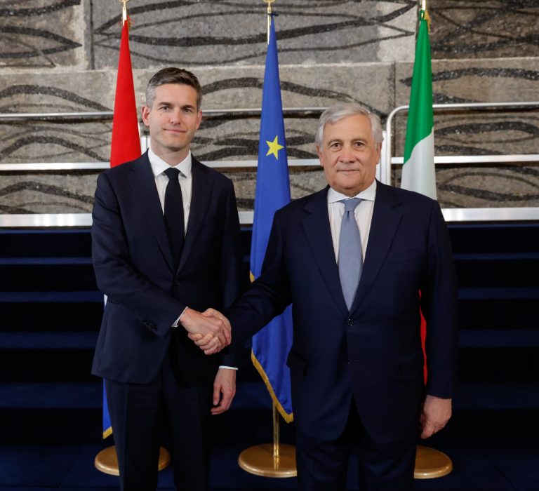 Tajani incontra il Ministro degli Esteri dei Paesi Bassi Tom Berendsen