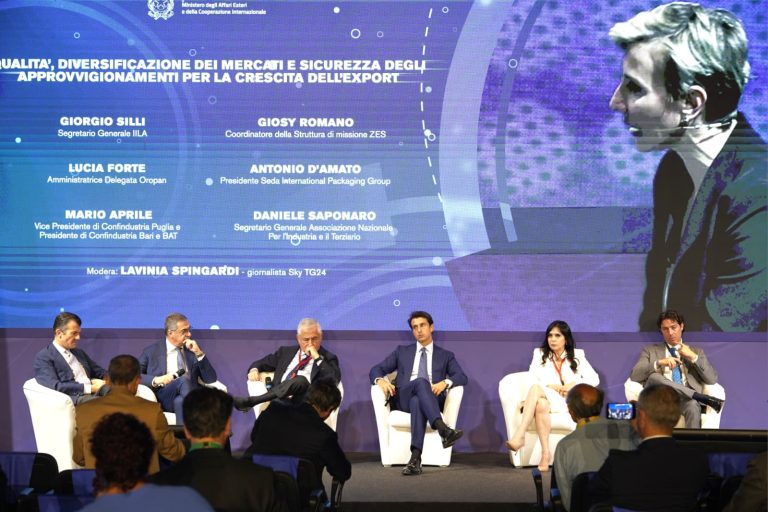 Tajani oggi a Bari per la seconda tappa di “Obiettivo Export”