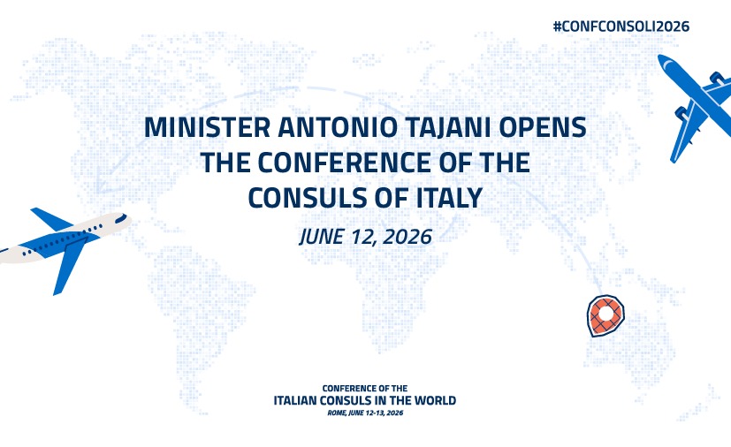 Tajani apre Conferenza Consoli_ENG