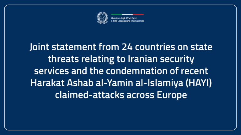 Joint statement on Iranian State Threats and HAYI-claimed attacks