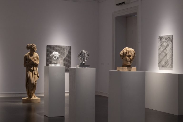 Uno degli spazi espositivi (Sala Bianca – IIC Madrid) – One of the exhibition spaces  Credits: Matteo Rovella Pictures / IIC Madrid