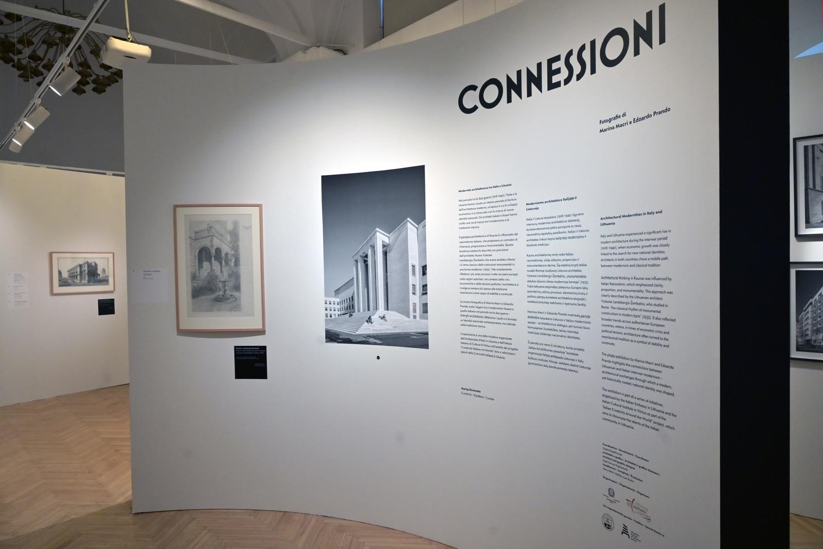 Vilnius inaugurata la mostra “CONNESSIONI”