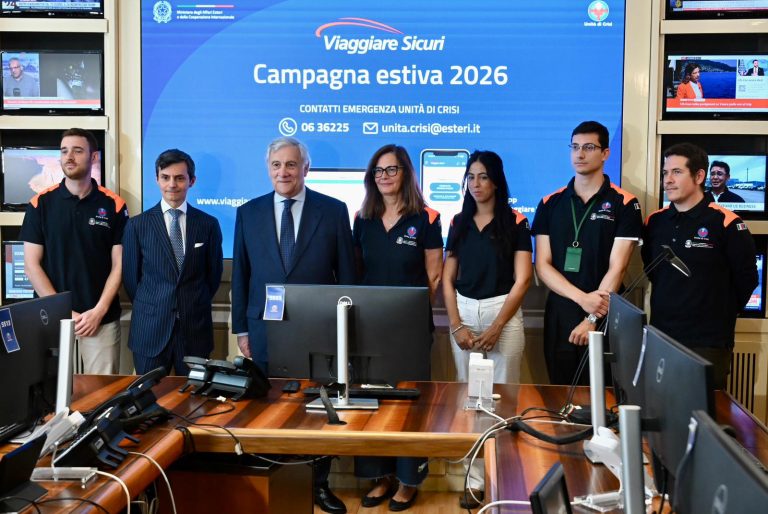 Il Ministro Tajani ha presentato la campagna "Viaggiare sicuri"