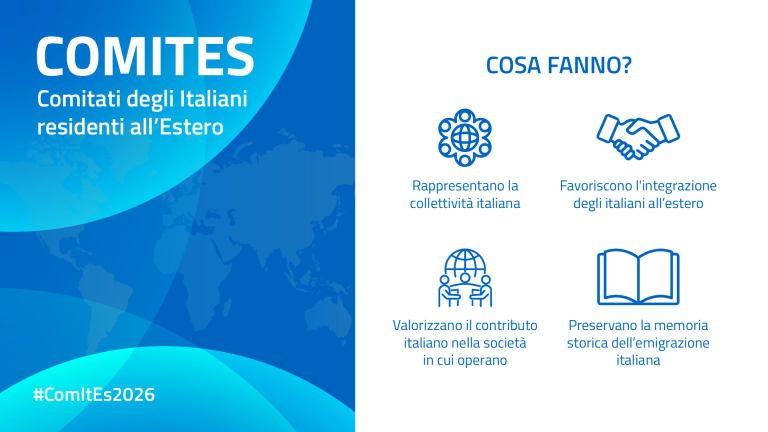 Elezioni dei COMITES 2026