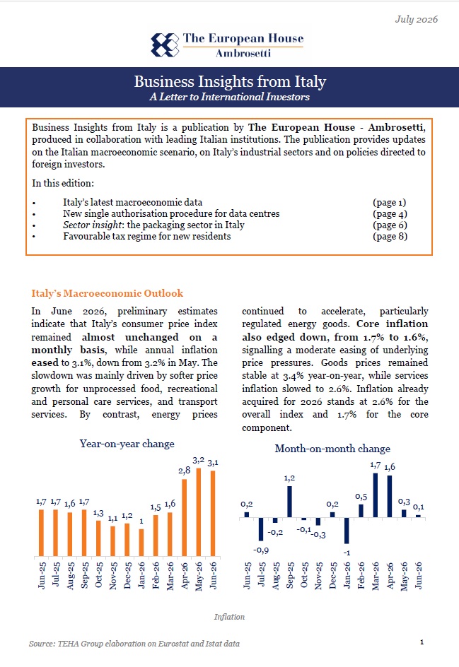 Business Insights from Italy - Maggio 2026