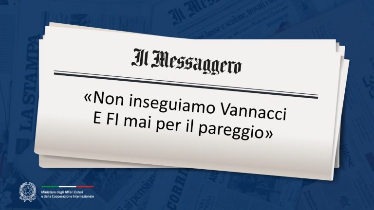 Non inseguiamo Vannacci. E FI mai per il pareggio