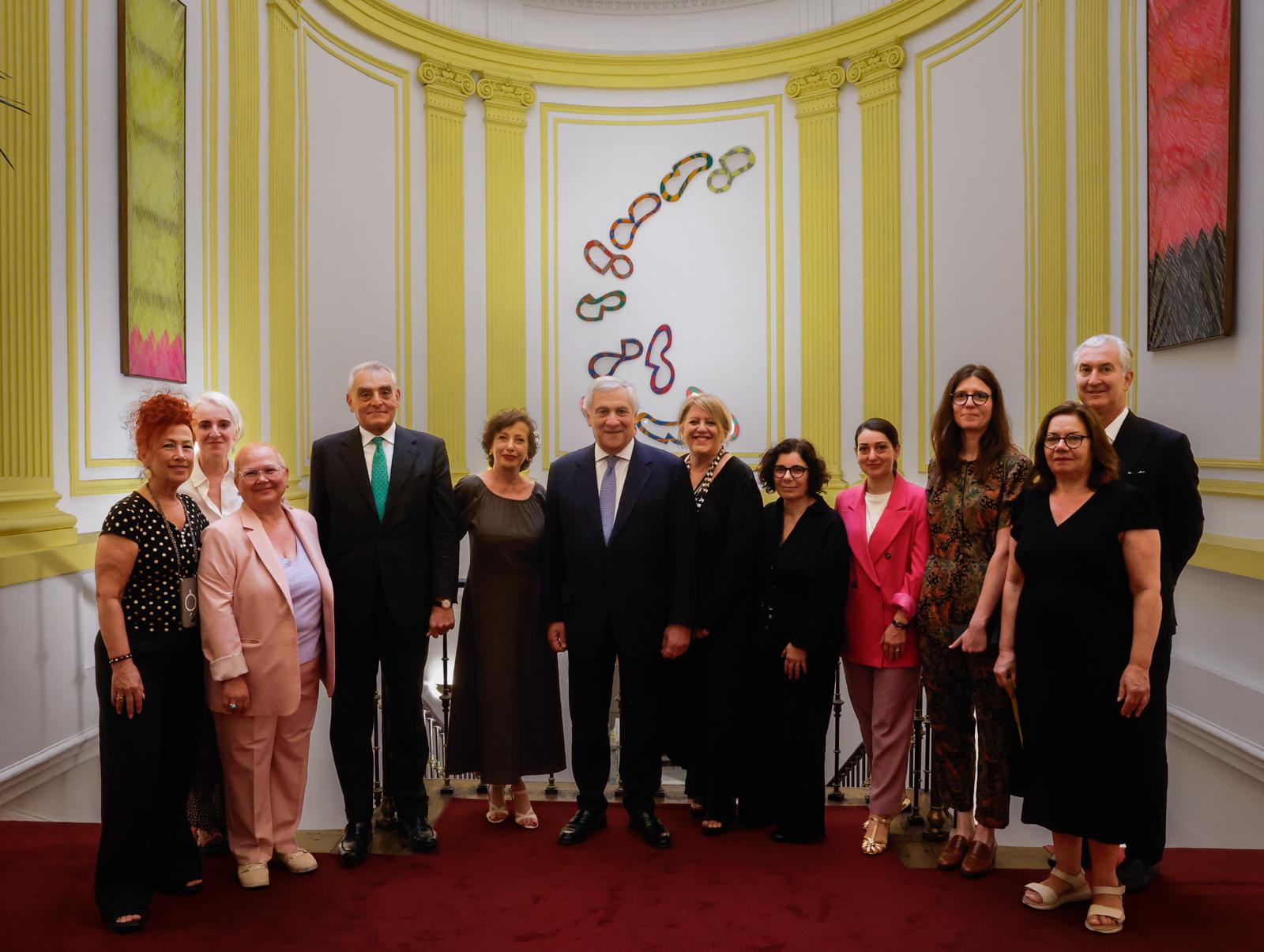 Tajani all’Istituto Italiano di Cultura a Madrid