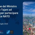 Il Ministro Tajani ad Ankara per il Vertice NATO