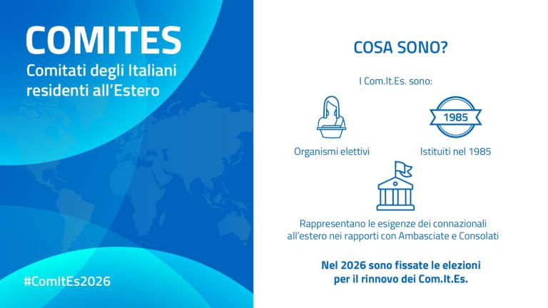 Elezioni dei COMITES 2026