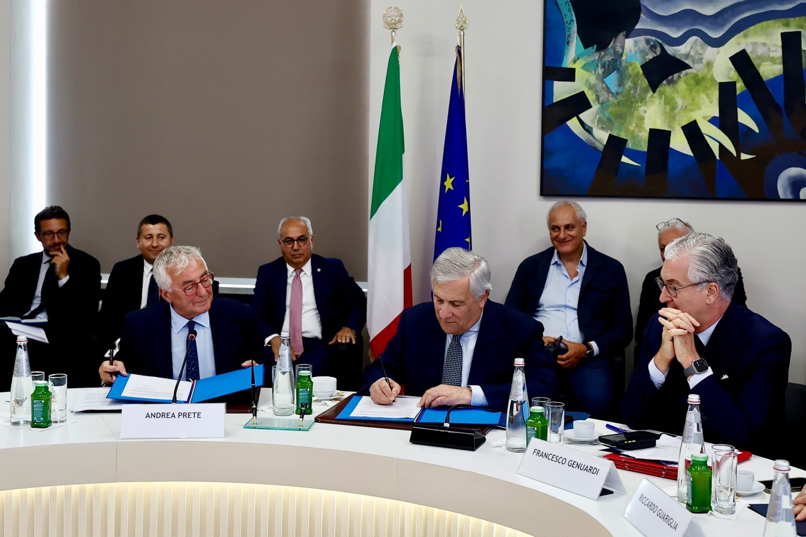 Tajani firma l’accordo MAECI–Unioncamere per il sostegno all’internazionalizzazione delle imprese
