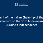 Statement of the Italian Chairship of the Tallinn Mechanism on the 35th Anniversary of Ukraine’s Independence