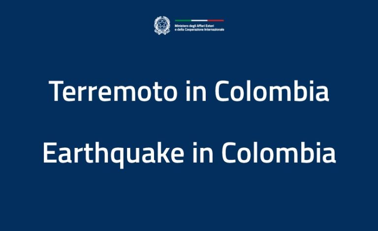 Terremoto in Colombia