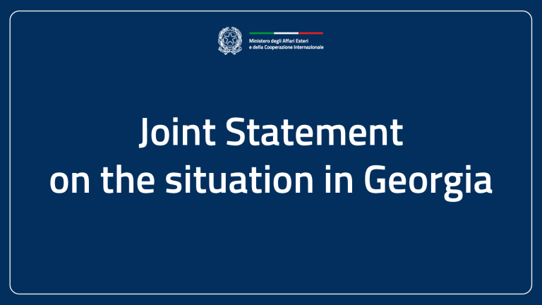 Dichiarazione congiunta sulla situazione in Georgia_eng
