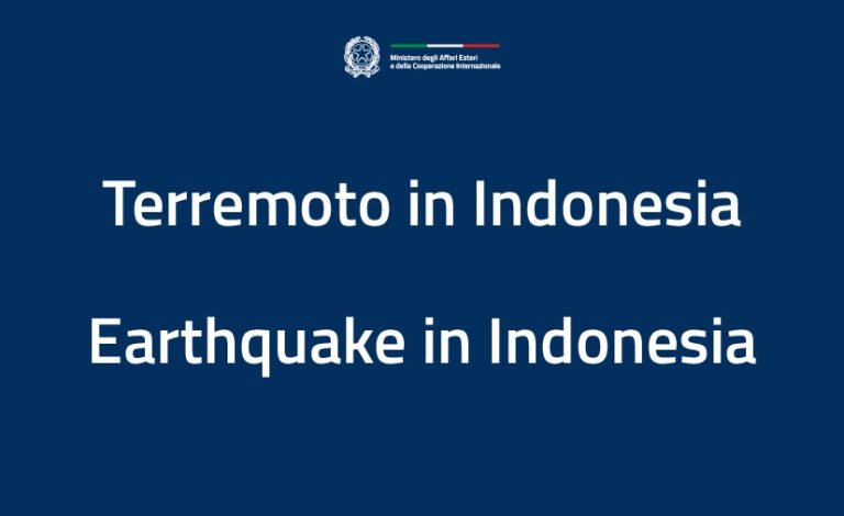 Terremoto in Indonesia