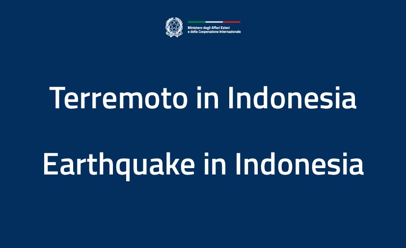 Terremoto in Indonesia