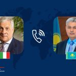 Il Ministro Tajani sente il Ministro degli Esteri del Kazakhstan Kosherbayev