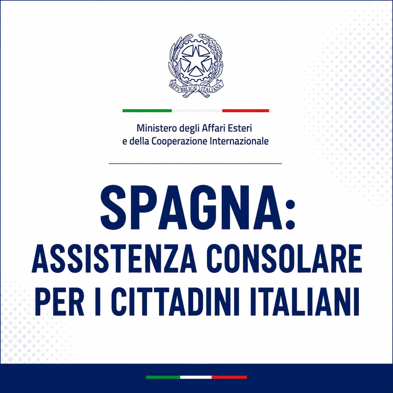 Spagna, assistenza consolare per i cittadini Italiani