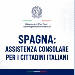 Spagna, assistenza consolare per i cittadini Italiani