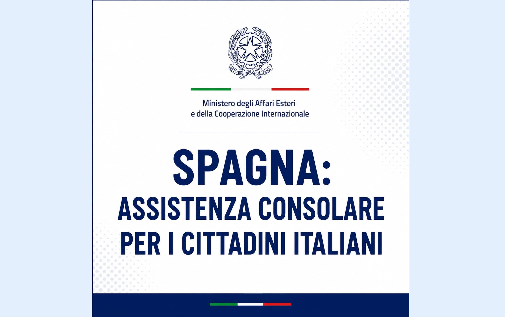 Spagna, assistenza consolare per i cittadini Italiani